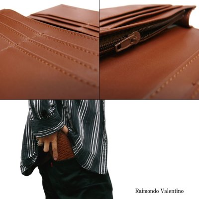 画像3: Raimondo Valentino◆長財布◆上品な編み込みメッシュ生地