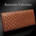 画像1: Raimondo Valentino◆長財布◆上品な編み込みメッシュ生地 (1)