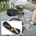 画像5: 自転車をより快適に！リア用トランクバッグ／自転車にトランクを取り付け！リュックの暑さから開放されます！ (5)