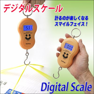 画像4: 【日本語パッケージ！】可愛い吊り下げ型デジタルスケール☆10gから40kgまで☆　4色