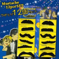 【景品くじにも！】パーティーや宴会、余興で！ダンディーなつけひげ【仮装、変装、口ひげ】