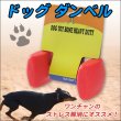 画像2: 【ペット用品】うちのワンちゃん鍛えてます！？軽くて清潔☆プラスティック製ドッグダンベル☆赤 (2)