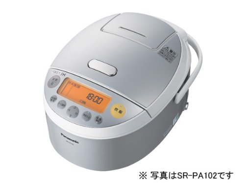 画像1: Panasonic 可変圧力IHジャー炊飯器 おどり炊き 10合 シルバー SR-PA182-S (1)