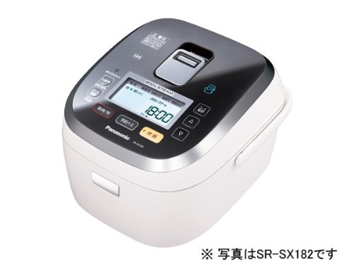 画像1: Panasonic スチームIHジャー炊飯器 SR-SX182-W (1)