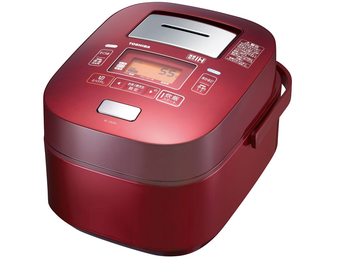 TOSHIBA RC-10VXH(R) 炊飯器 【72%OFF!】 - 炊飯器・餅つき機